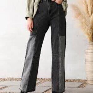 Signature 8 Women's Ultra High Rise Straight Leg Jean Denim Black Size S